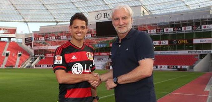 Chicharito nuevo refuerzo del Bayer Leverkusen