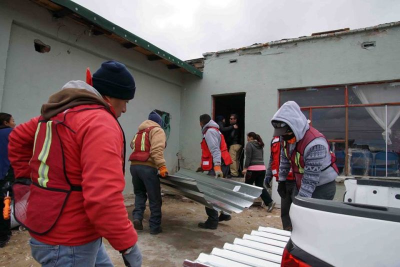 Acude Municipio de Juárez a apoyar a niños de comedor infantil