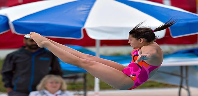 Dolores Hernández conquista oro en trampolín de 1 metro