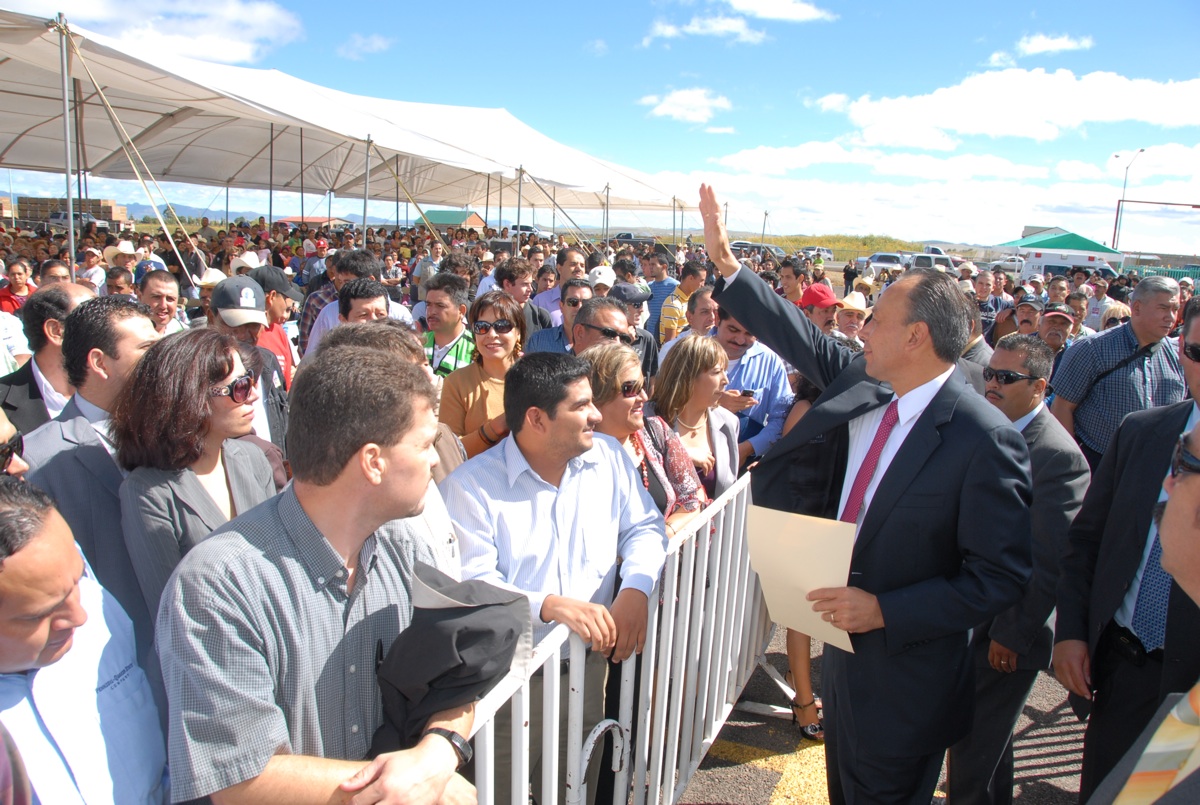 Presenta JRBT su 5º informe regional en Cuauhtémoc