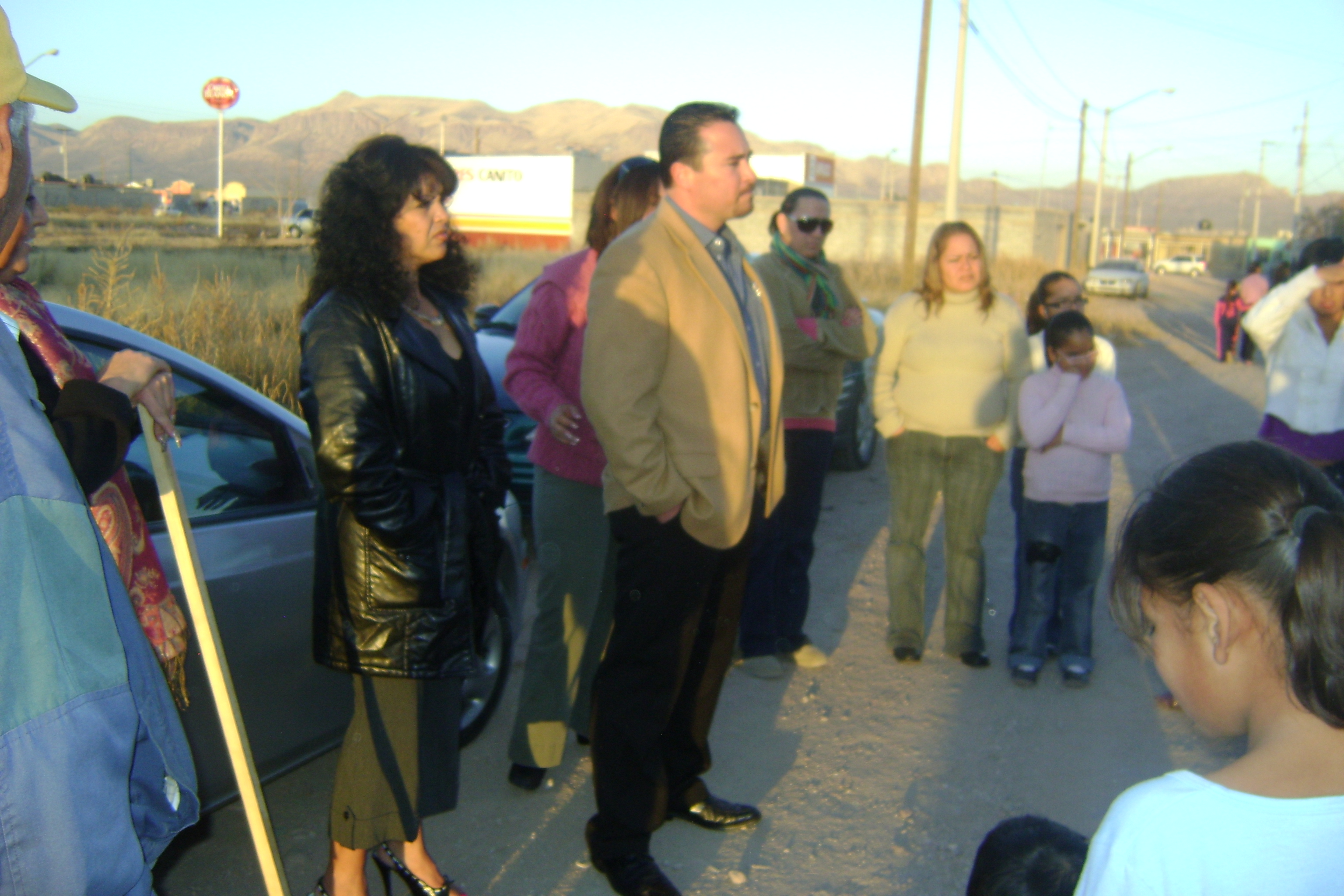 Visita el precandidato Verde Marco Chapa Col. Sahuaros